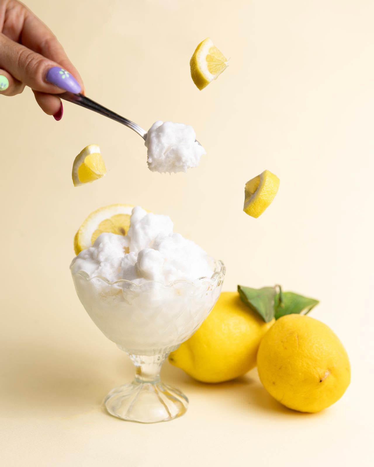 Granita al limone artigianale